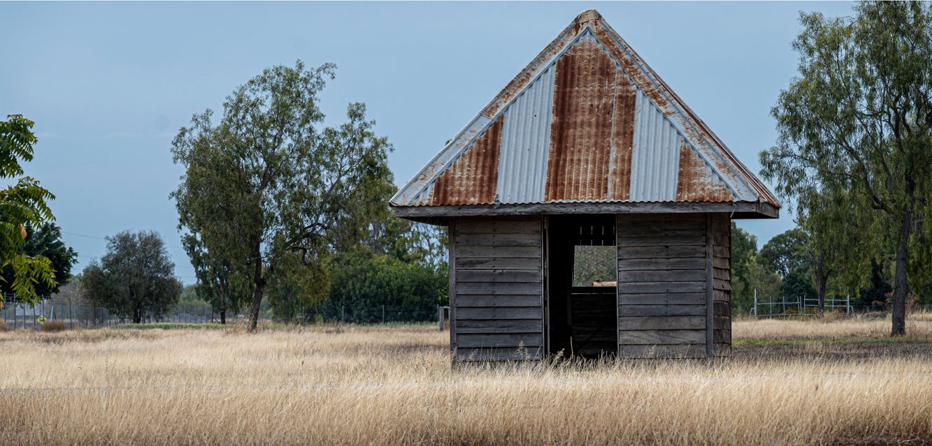 A relic of the pioneering days outside Biloela in Queensland.