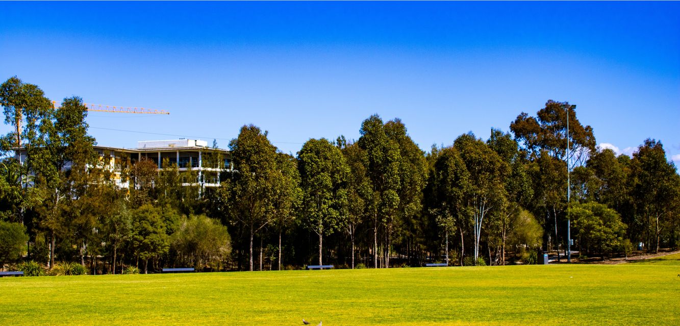 Blacktown’s scenic Showground park was plenty of open space.