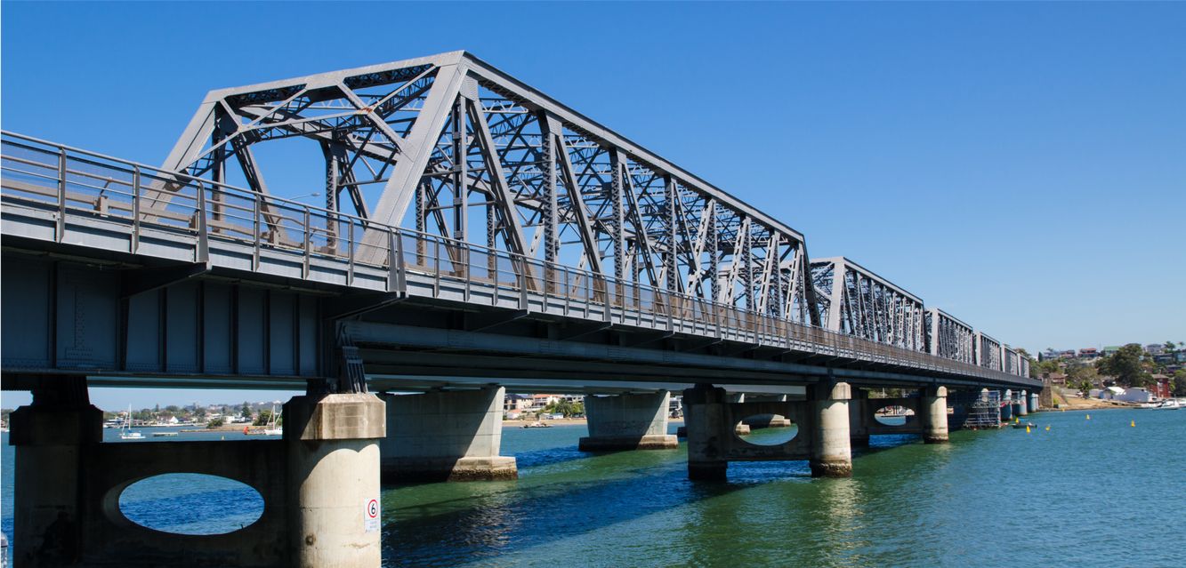 Tom Uglys Bridge by Blakehurst, Sydney.