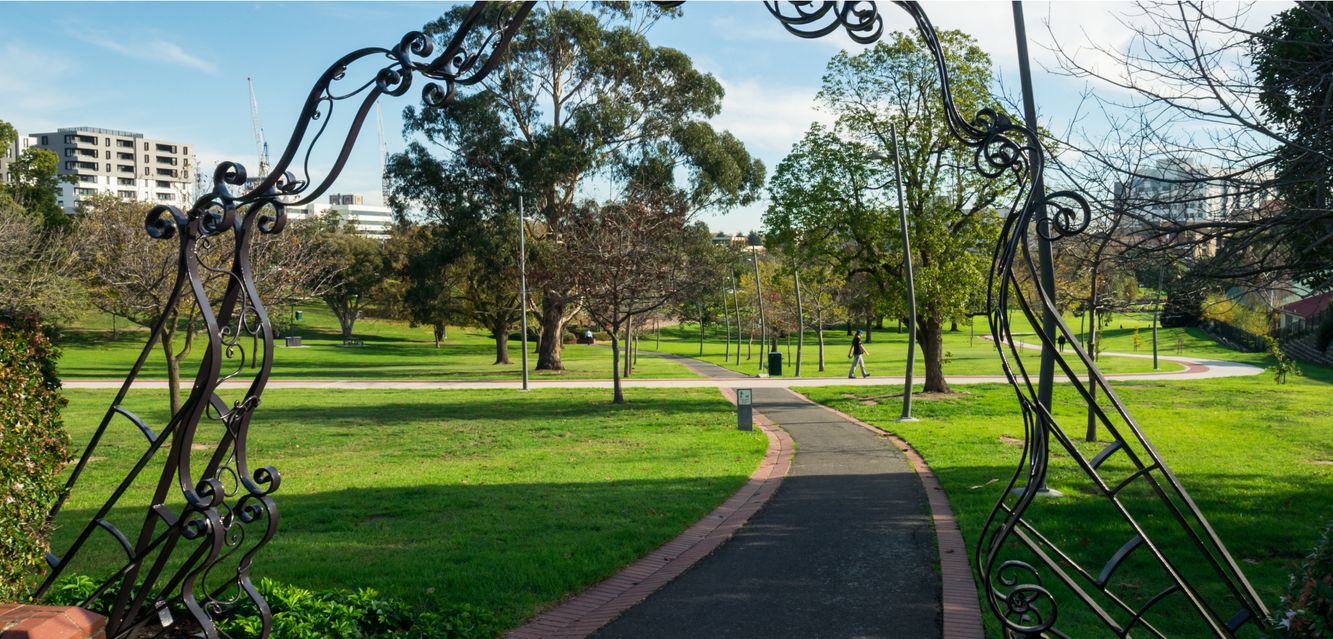 Take a wander through Box Hill Gardens in Box Hill, Melbourne.