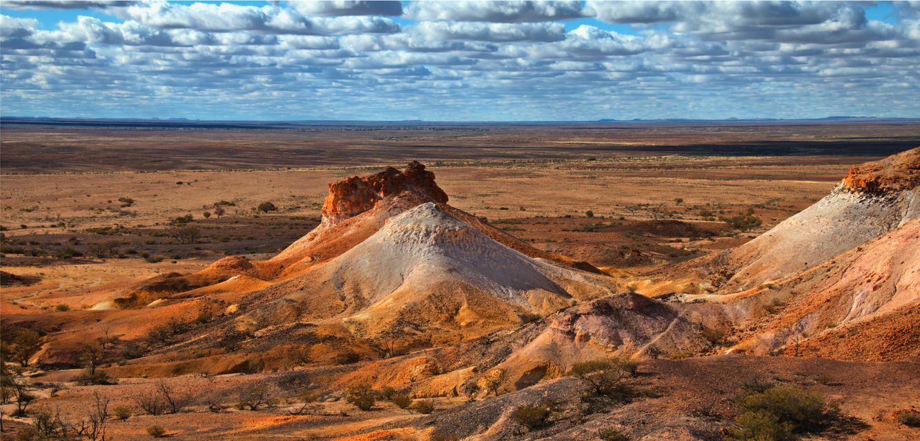 The Breakaways outside Coober Pedy, South Australia.