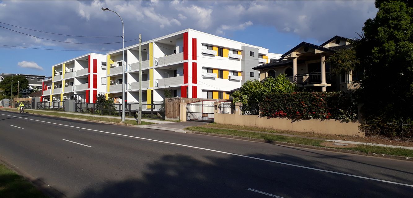 A suburban street in Coopers Plains, near Brisbane, Queensland.