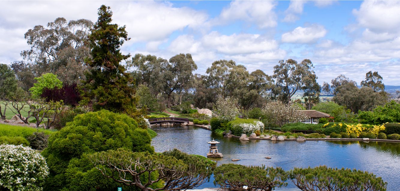 Don’t miss the Japanese Gardens in Cowra, New South Wales.