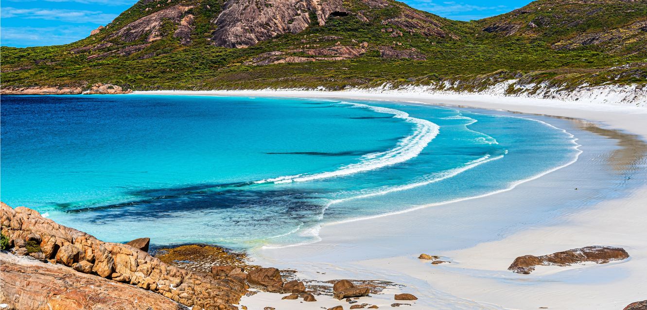 The stunning Thistle Cove near Esperance.