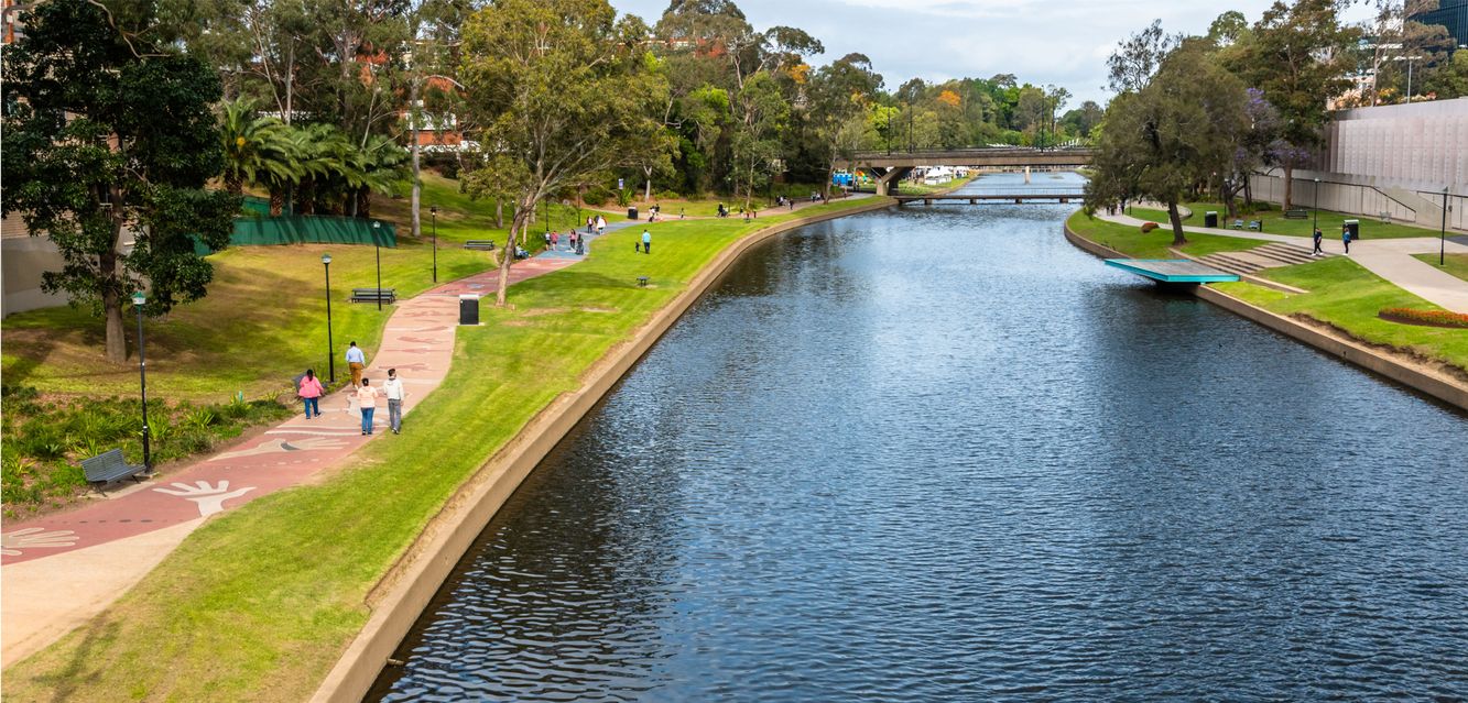 Parramatta Park is not far from the Sydney suburb of Granville.