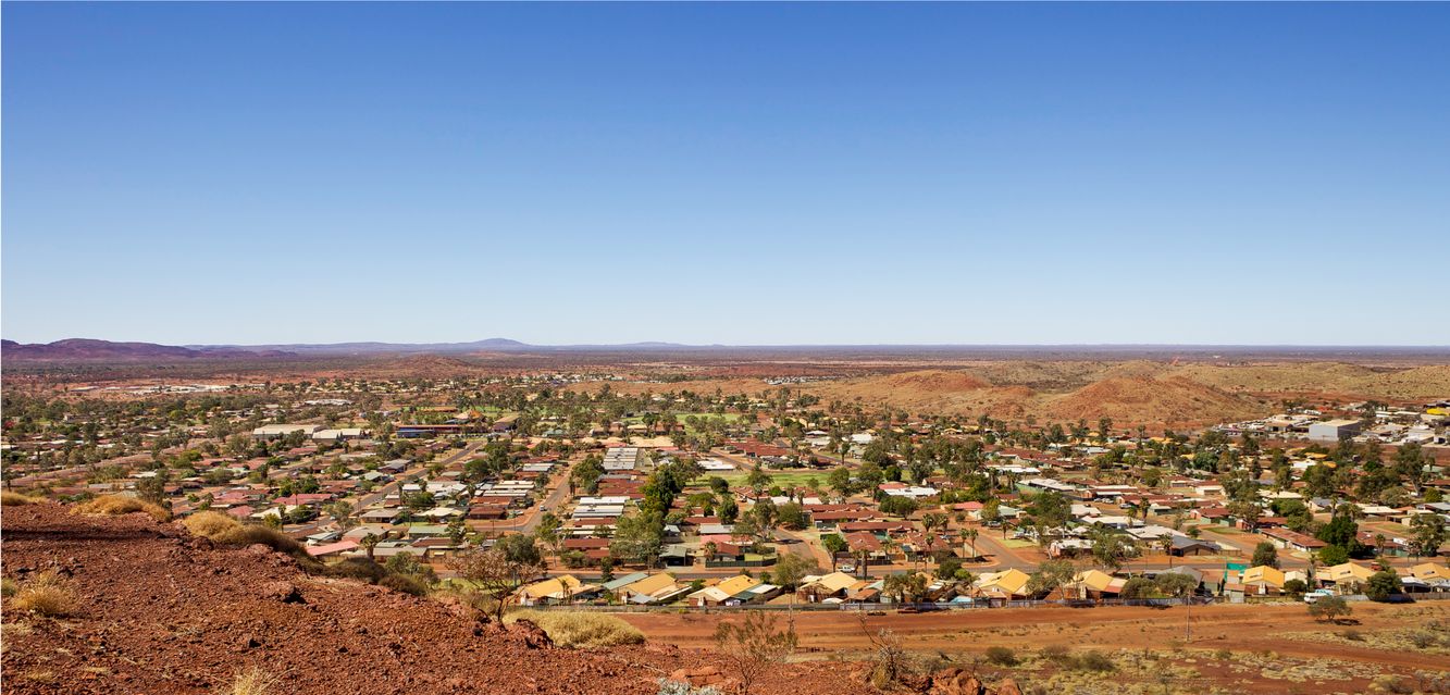 The outback mining town of Newman.