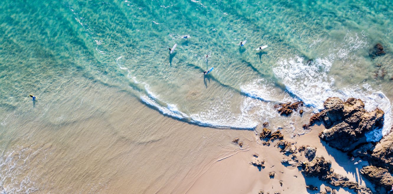 The Pass at Byron Bay.
