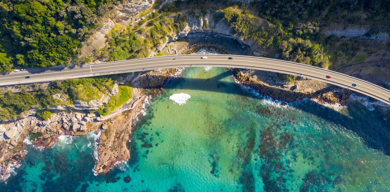Scenic view of the Illawarra Coastline