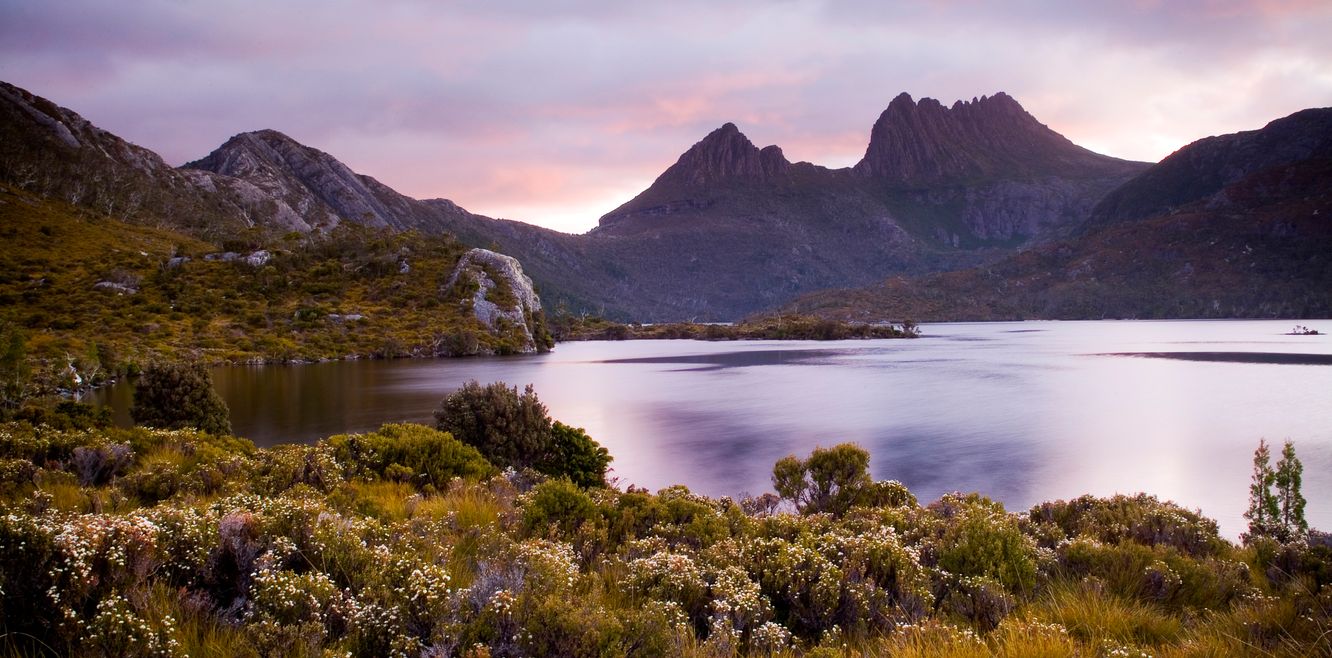 The magnificent Cradle Mountain.