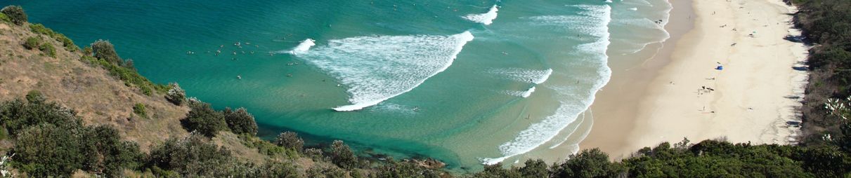 Tallow Beach at Byron Bay