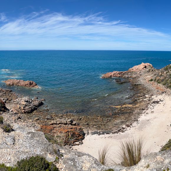 The entire itinerary is dotted with secluded bays and beaches.