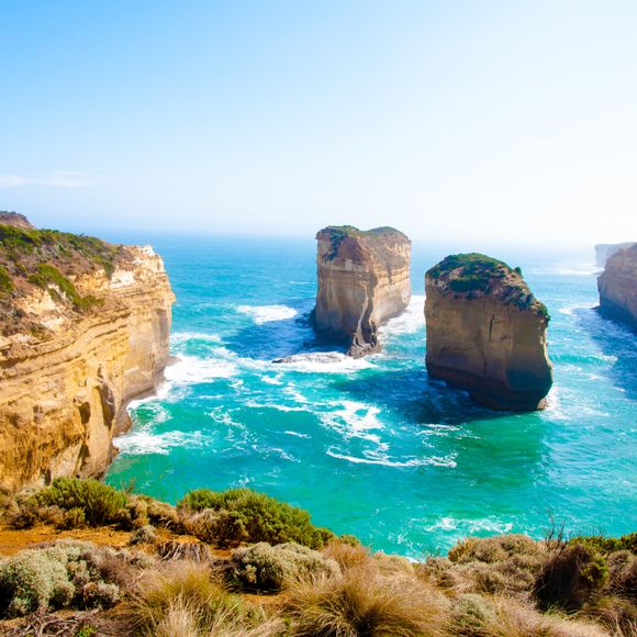 There is no shortage of beautiful scenes along the Great Ocean Road.