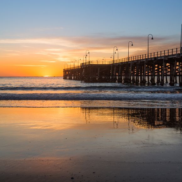 Sunrise at Coffs Harbour.
