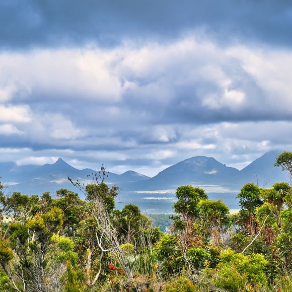 Peaks of the eastern side of Stirling Range National Park.