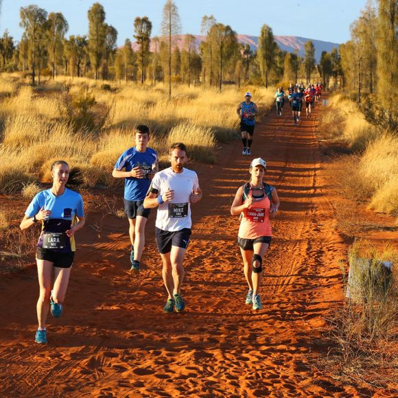 On the Outback Marathon.