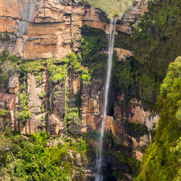 Govetts Leap Waterfall near Blackheath.