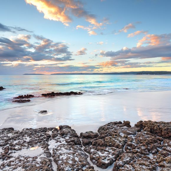 Dawn colours at Jervis Bay.